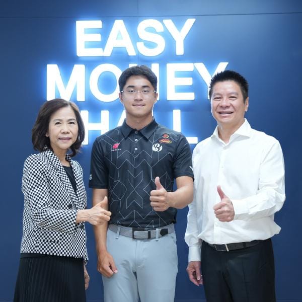 Easy Money หนุนโปรกอล์ฟดาวรุ่ง จีณณ์ ชัยกังวาฬ